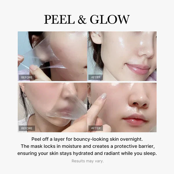 Korean Collagen Night Wrapping Peel-Off Mask | BOGO & 50% OFF sale for Today Only!