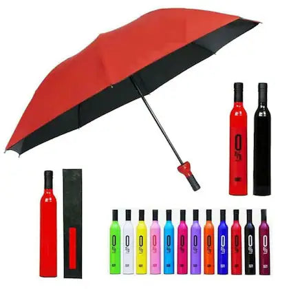 TrendyFrik™ Bottle Umbrella (Mix Color) – Style Meets Surprise!