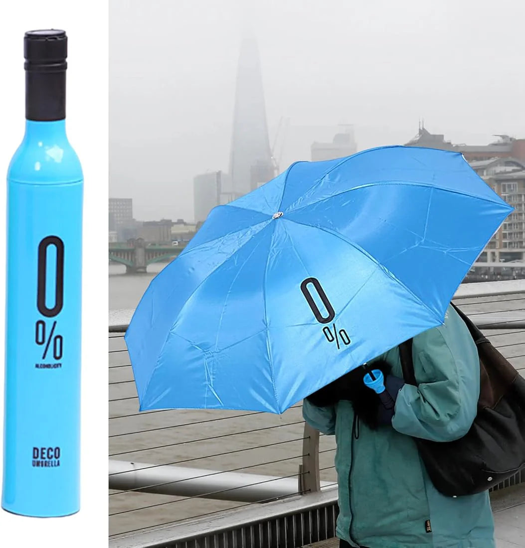 TrendyFrik™ Bottle Umbrella (Mix Color) – Style Meets Surprise!