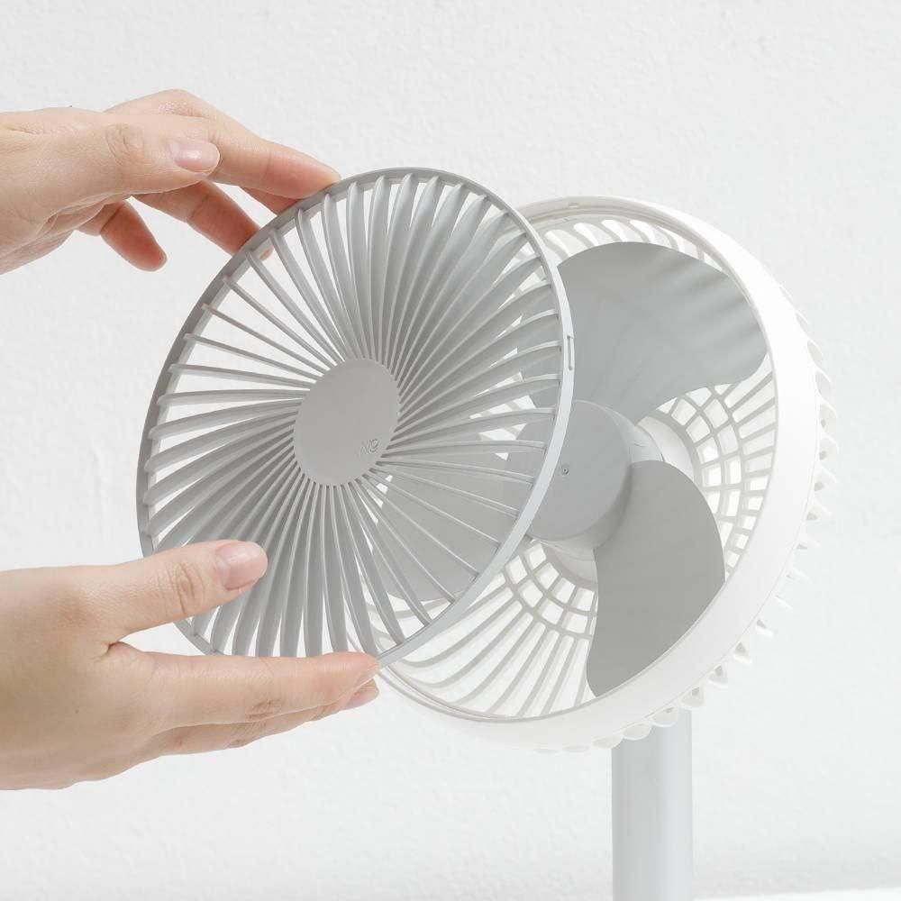 TrendyFrik™ Adjustable Telescopic Rechargeable Standing Fan