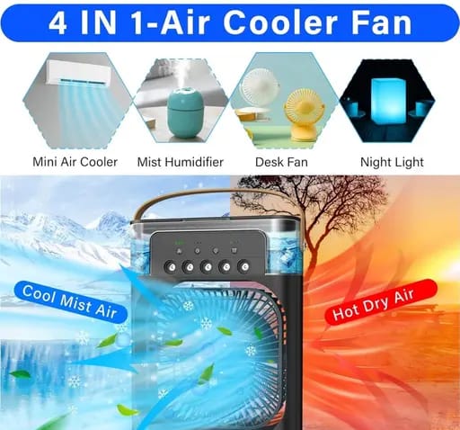 TrendyFrik™ Multifunction Portable Mini Air Cooler